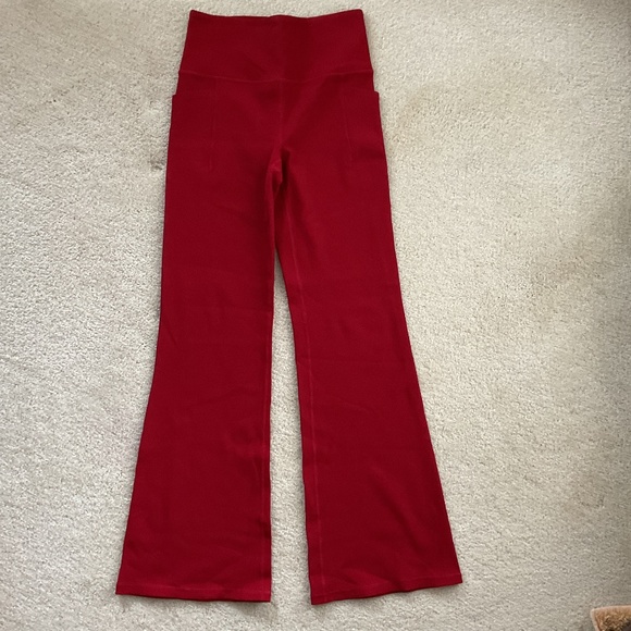 Athleta Other - Athleta Salutation Stash Rib Flare Yoga studio Pant Women’s Size M